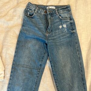 Zara Jeans- Vintage Straight Leg Fit Size 2